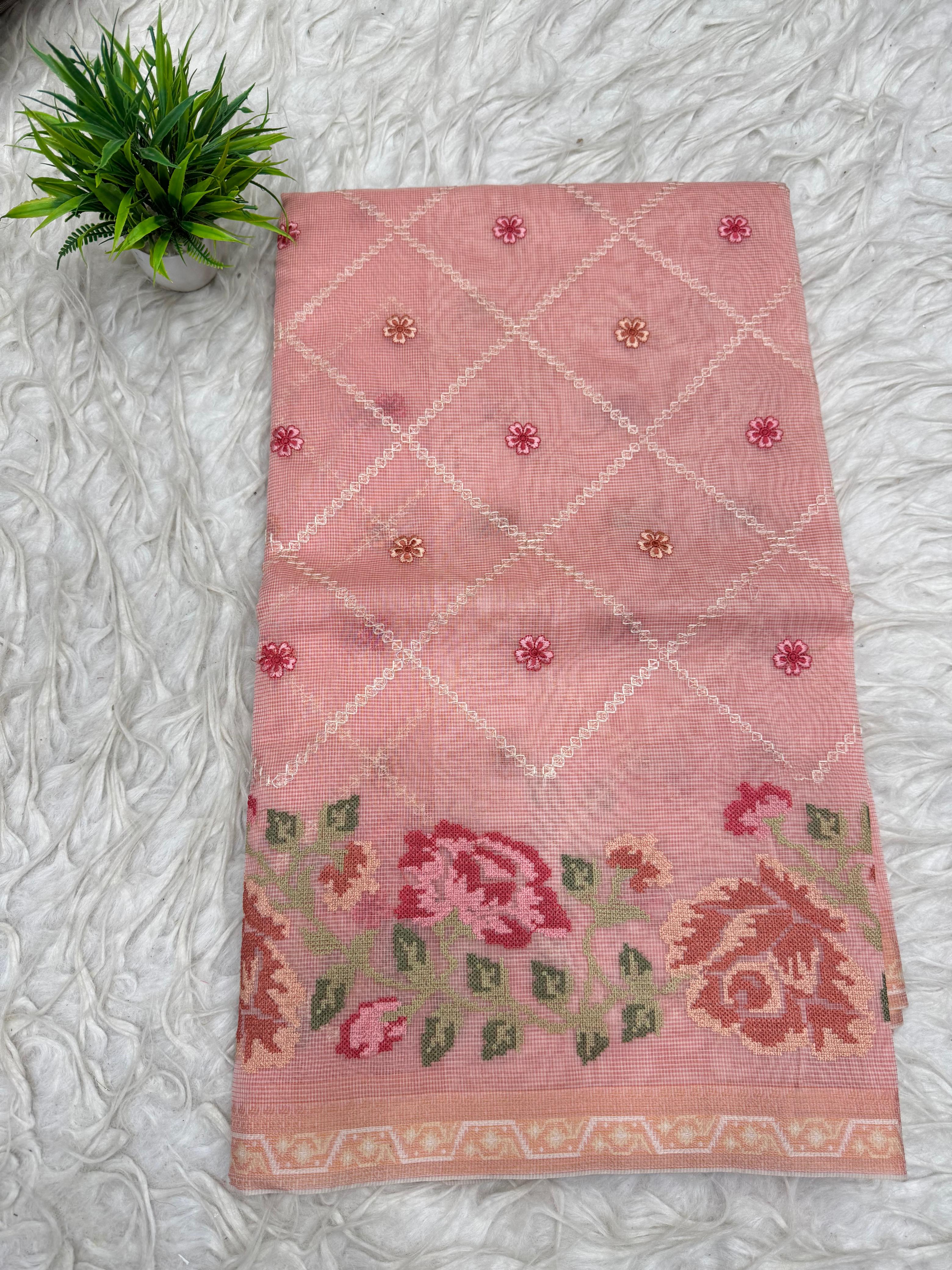 Tusser Kota Saree