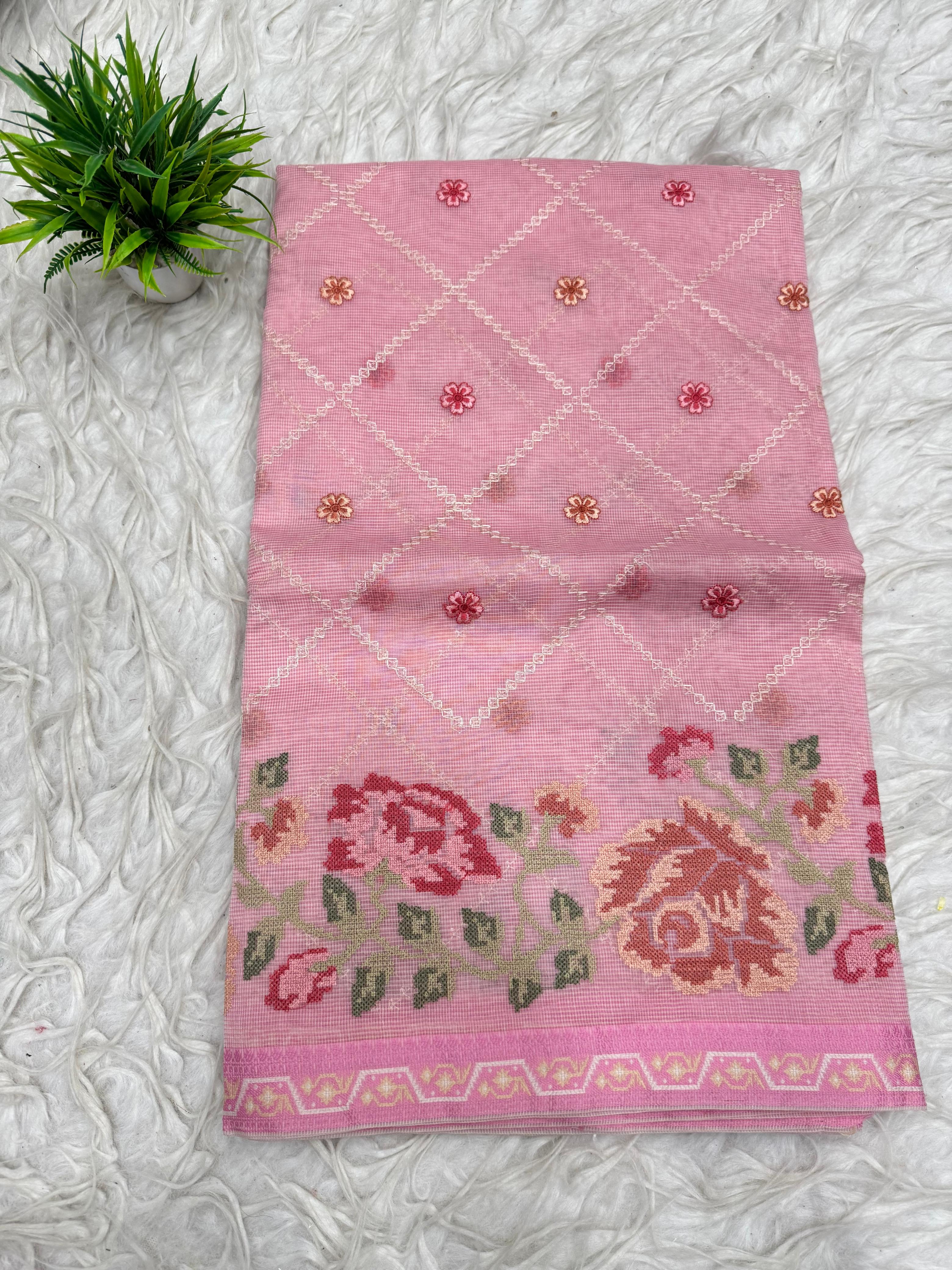 Tusser Kota Saree