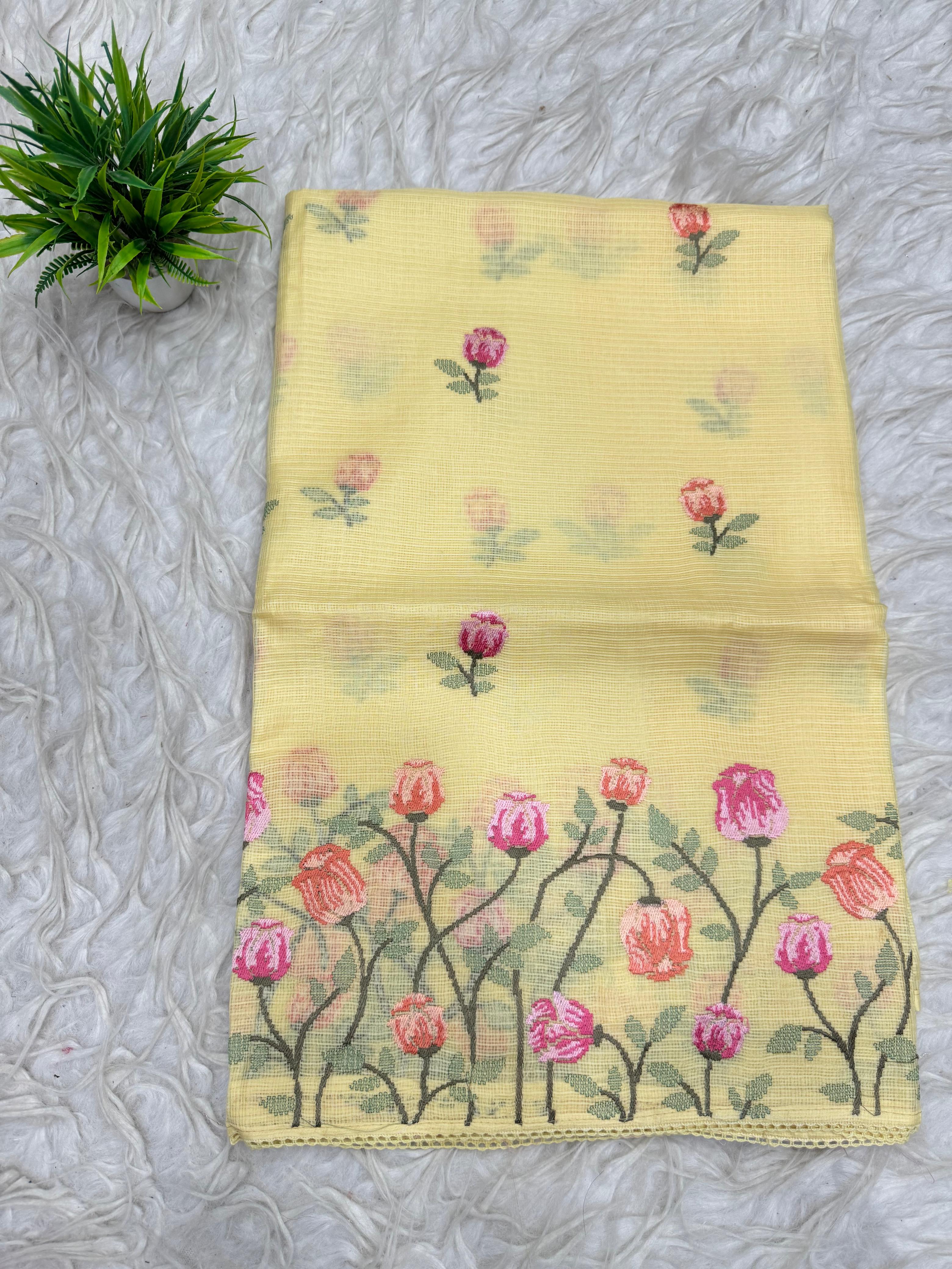 Tusser Kota Saree