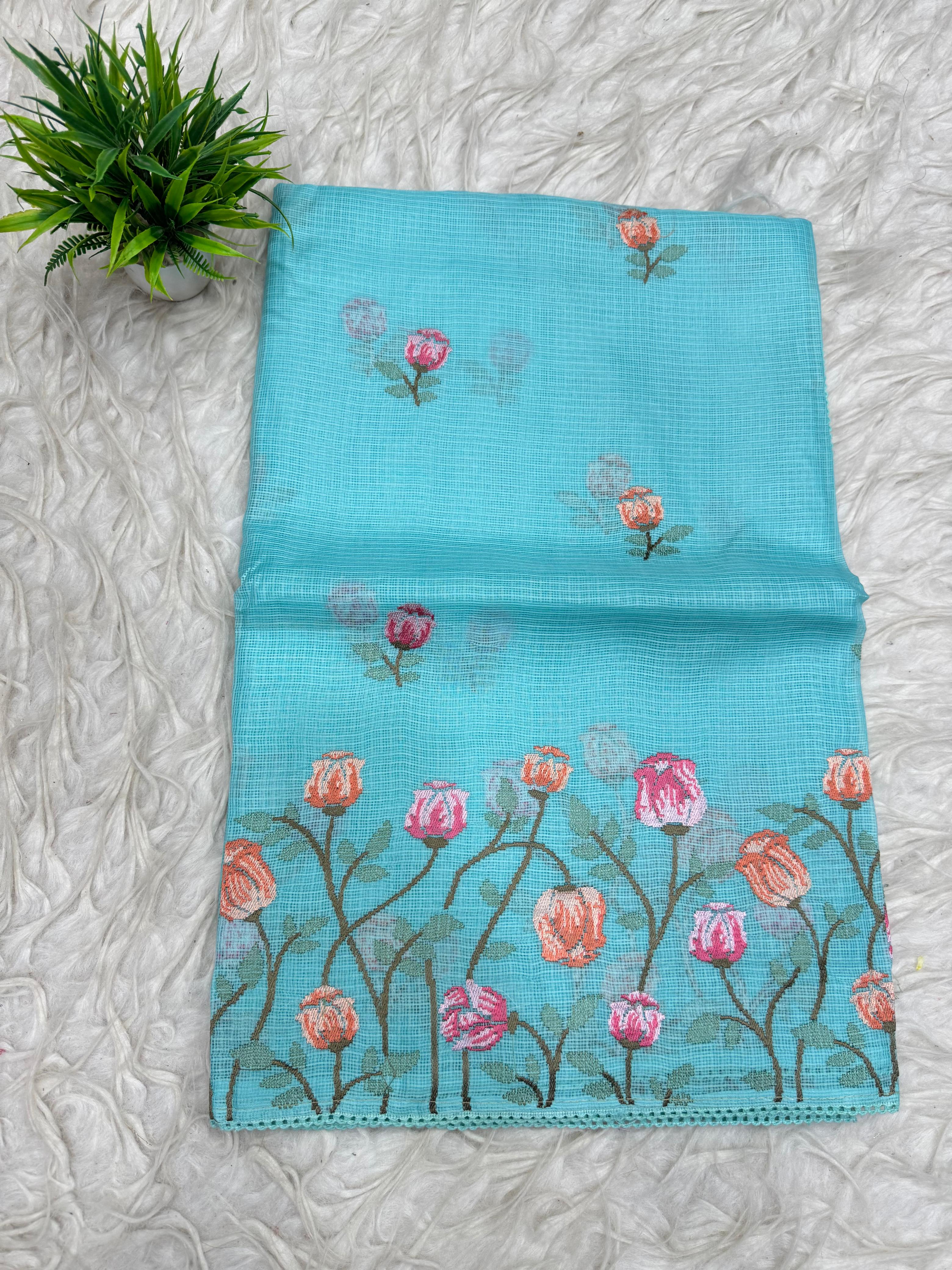Tusser Kota Saree
