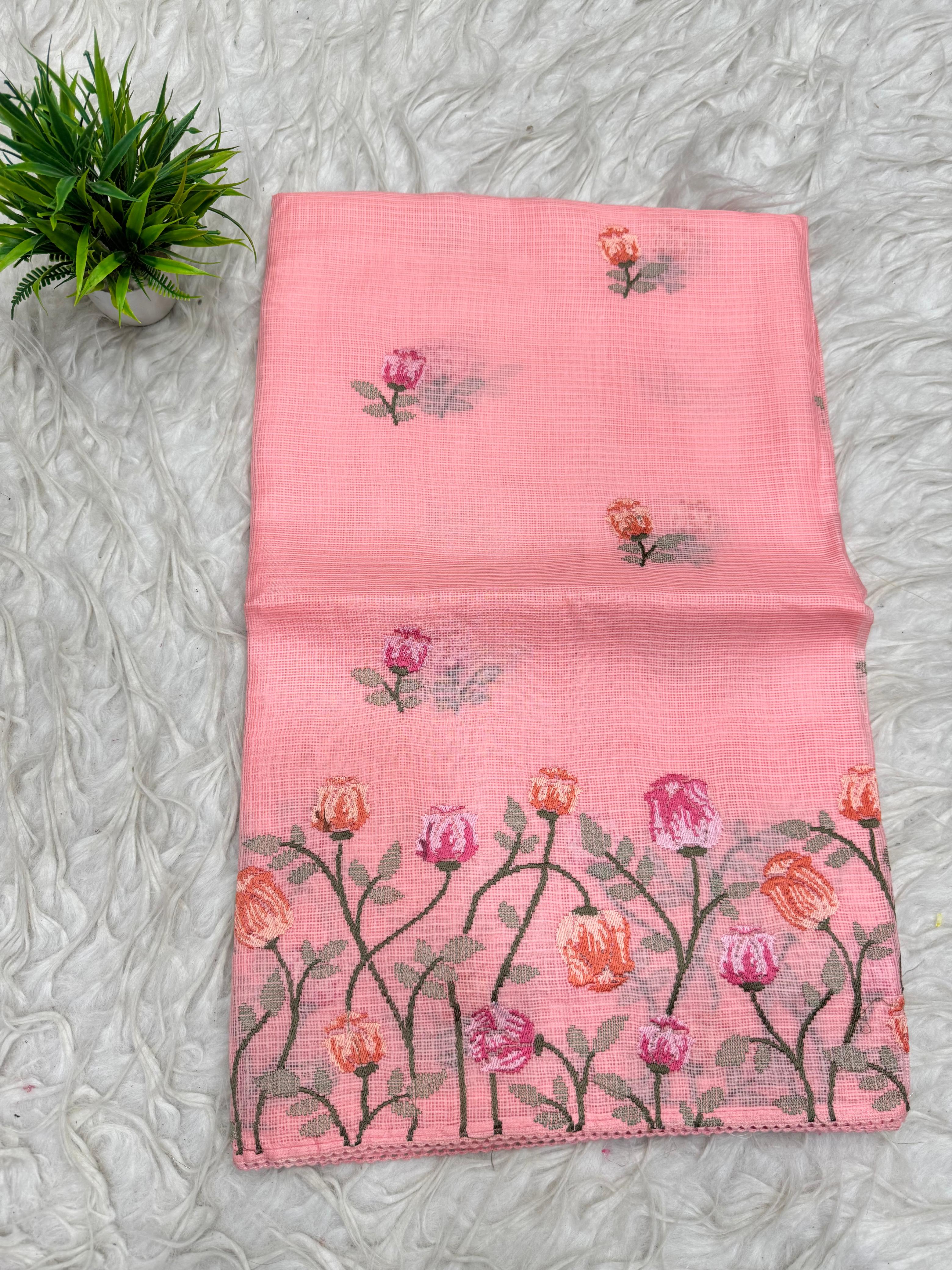 Tusser Kota Saree