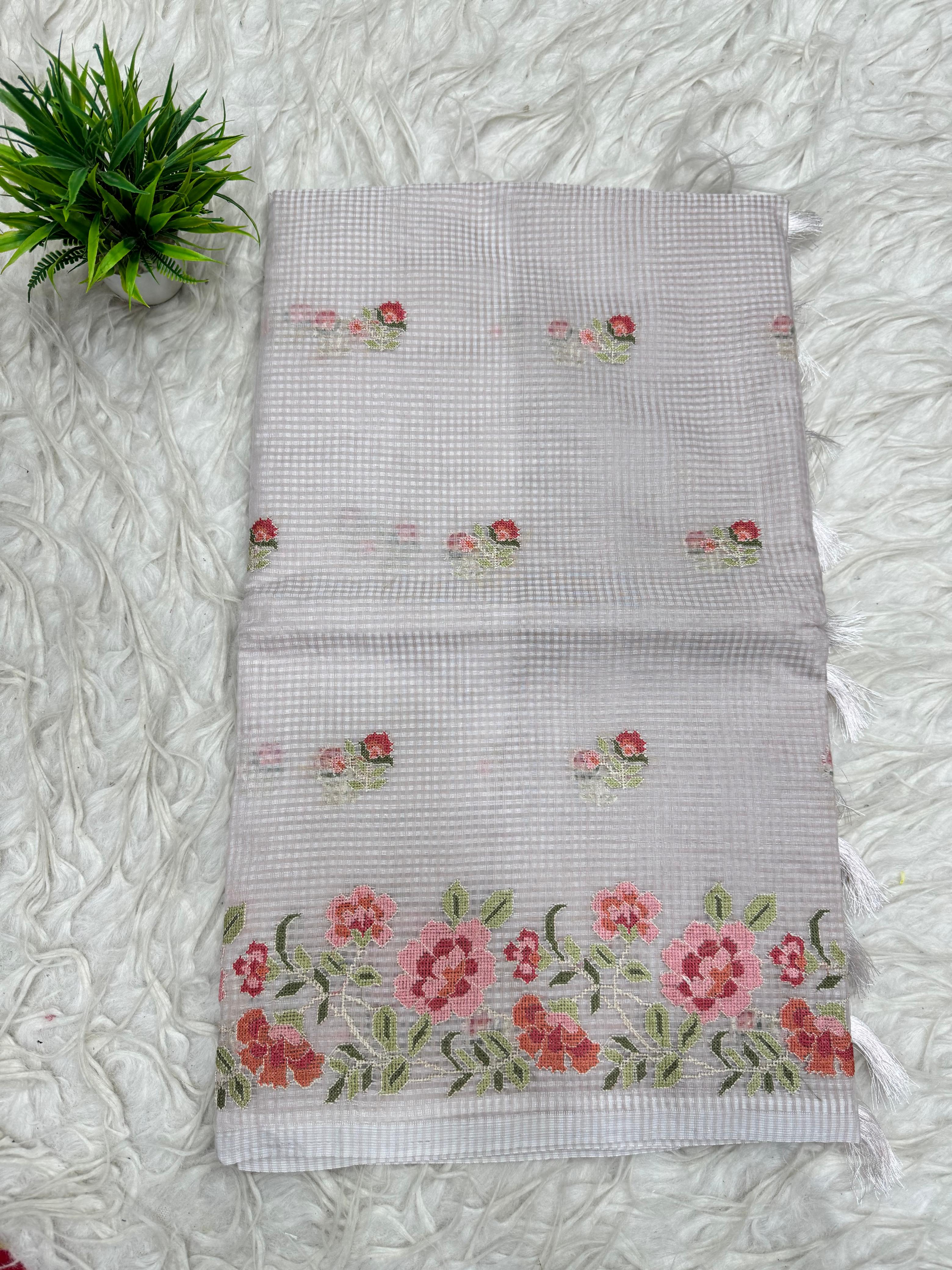 Tusser Kota Saree