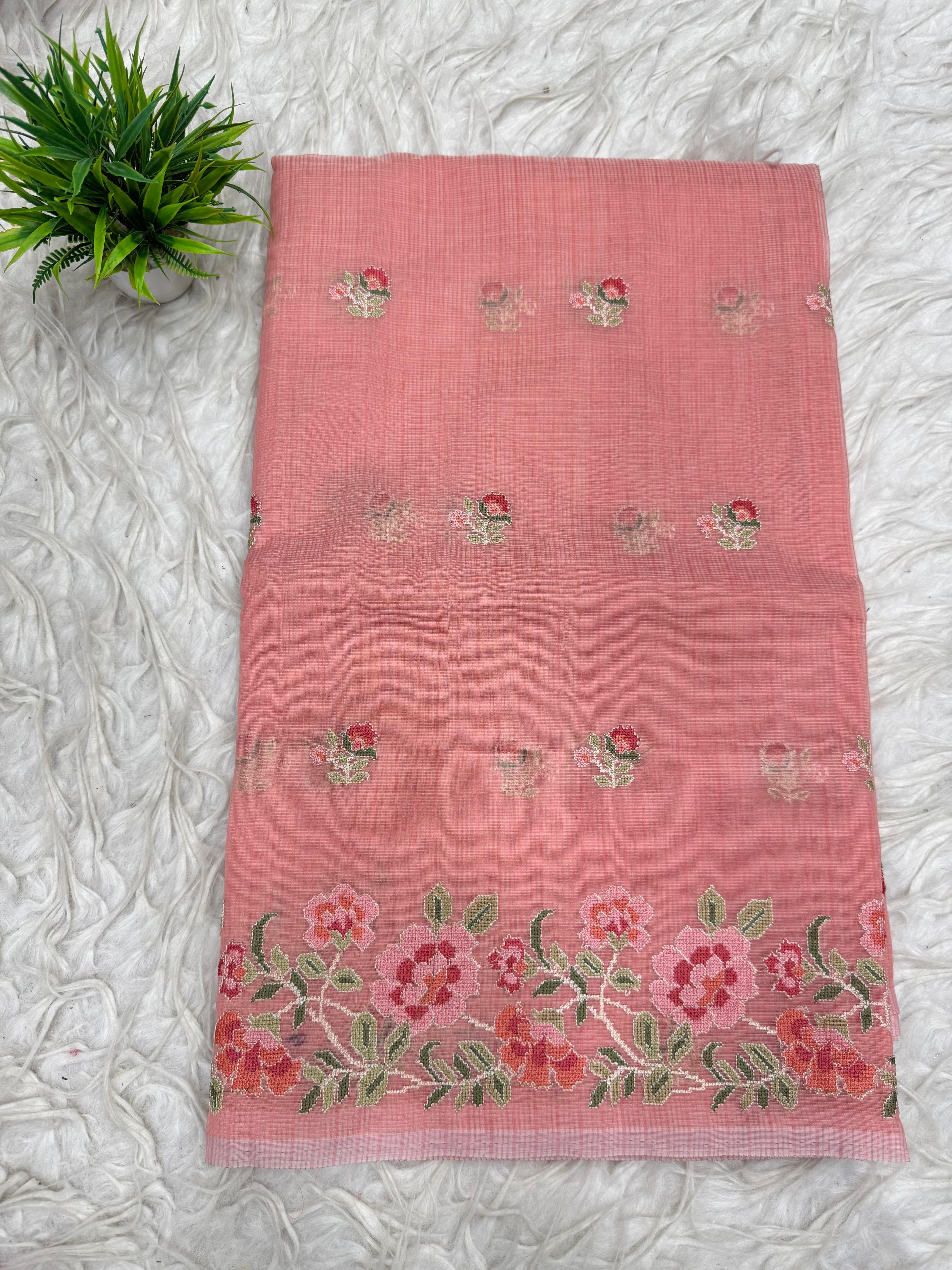 Tusser Kota Saree