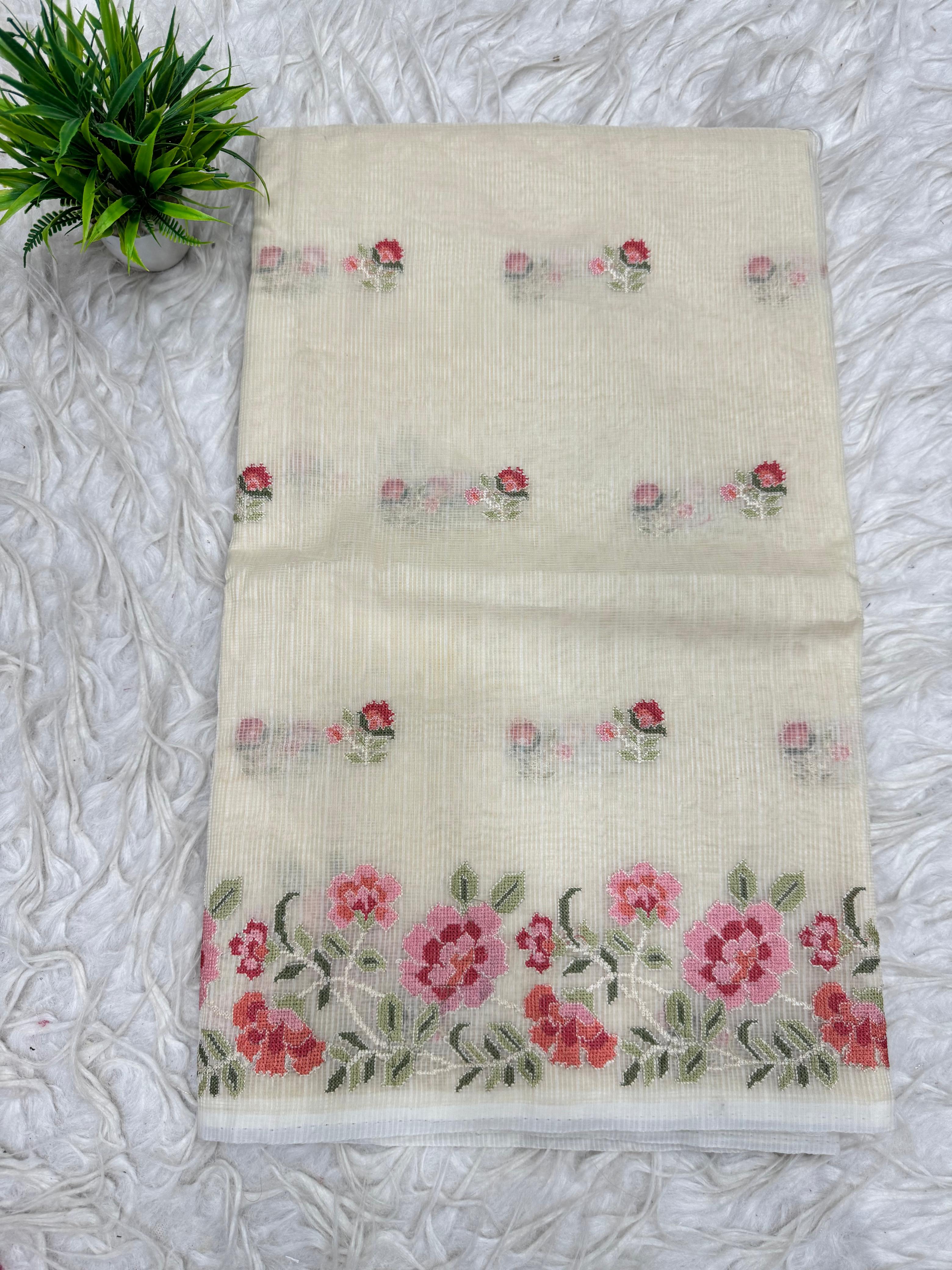 Tusser Kota Saree