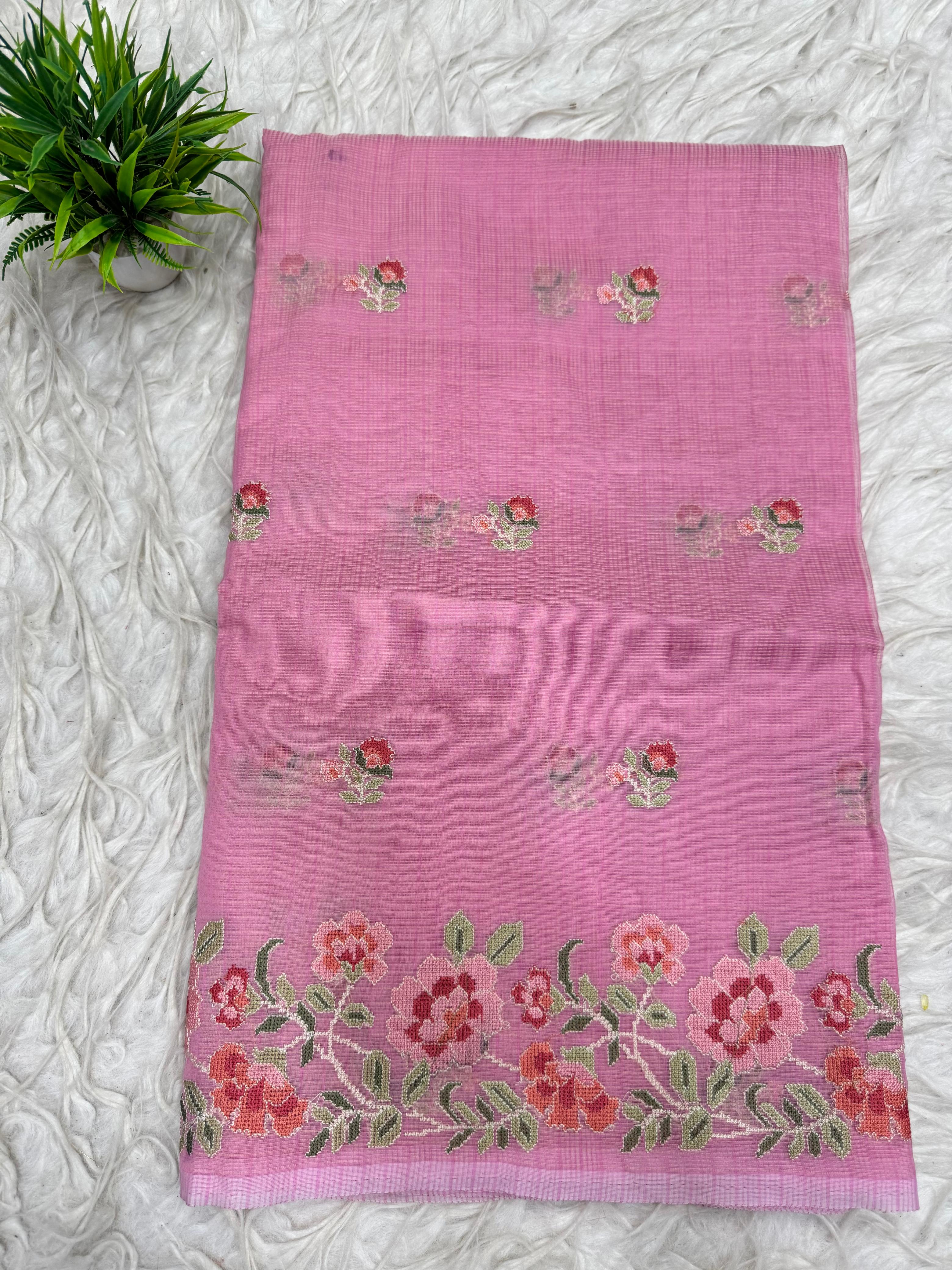 Tusser Kota Saree