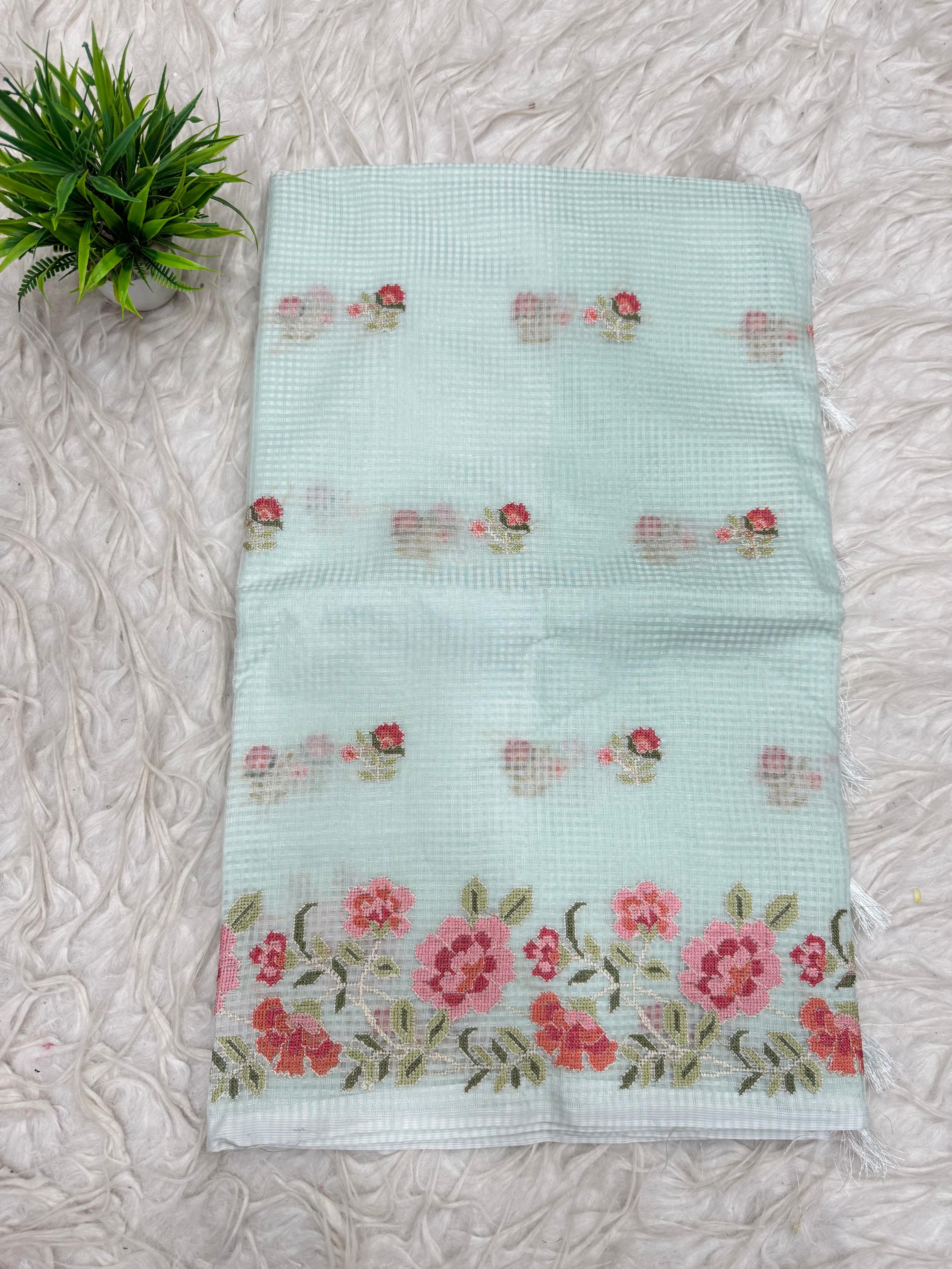 Tusser Kota Saree