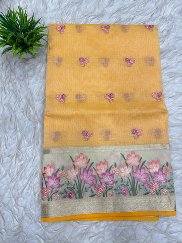 Tusser Kota Saree