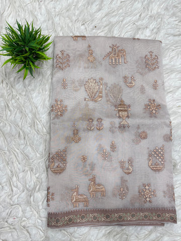 Tusser Kota Saree