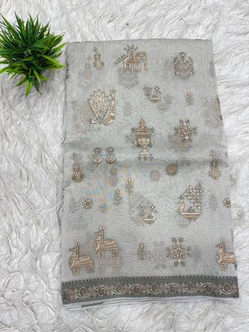 Tusser Kota Saree