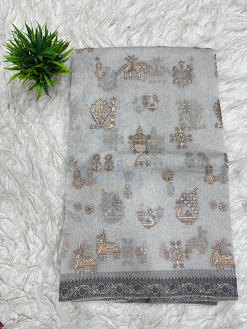 Tusser Kota Saree