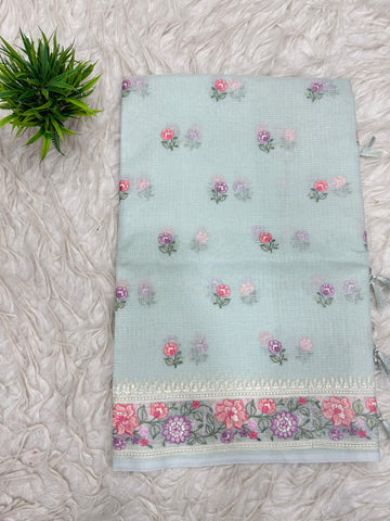 Tusser Kota Saree