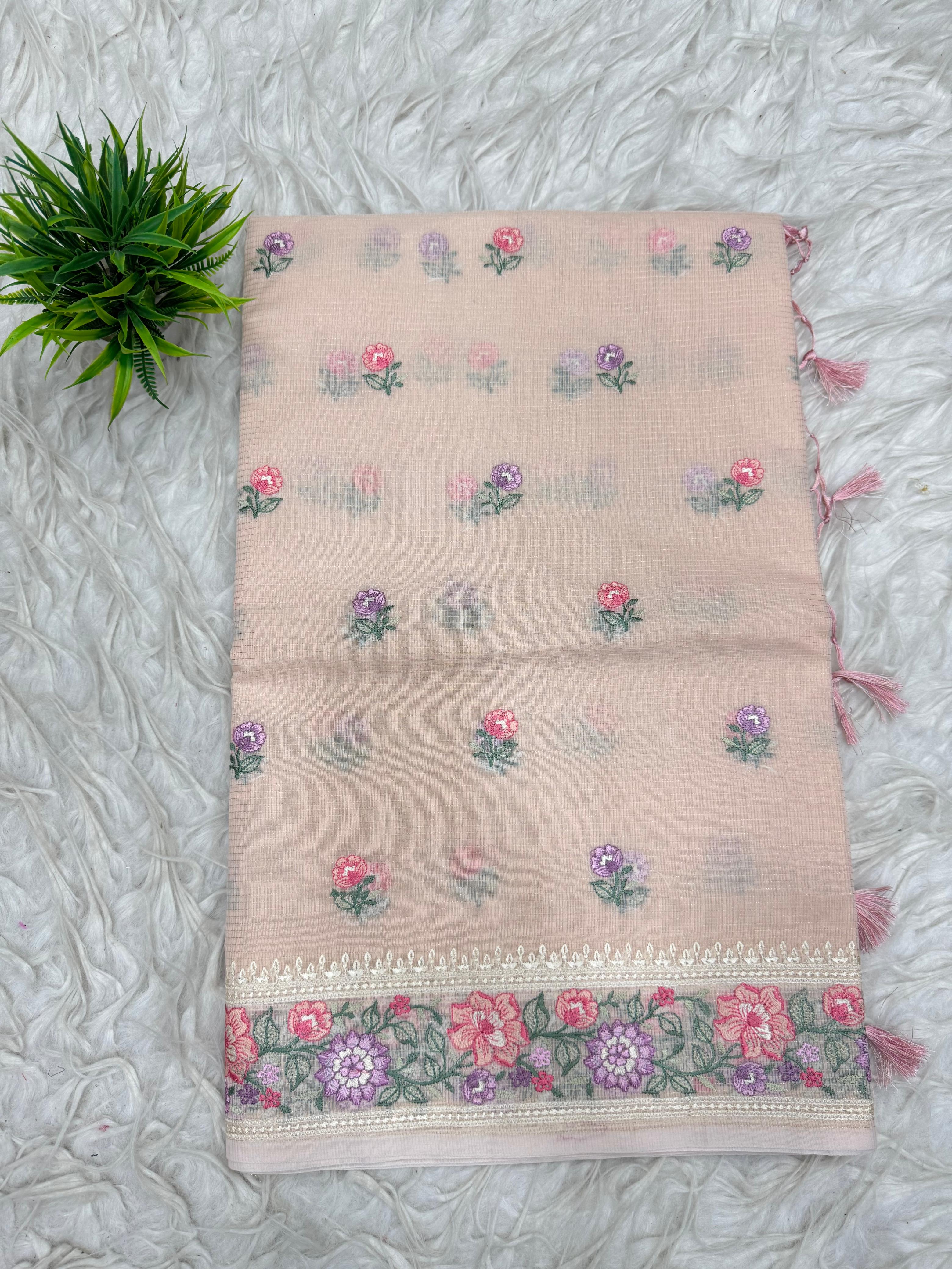 Tusser Kota Saree
