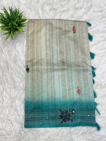Tusser Kota Saree
