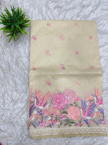 Tusser Kota Saree