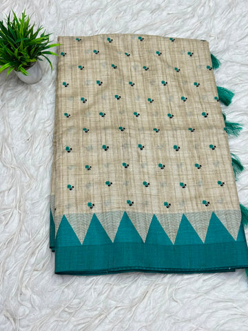 Tusser Kota Saree
