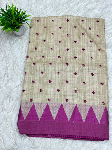 Tusser Kota Saree
