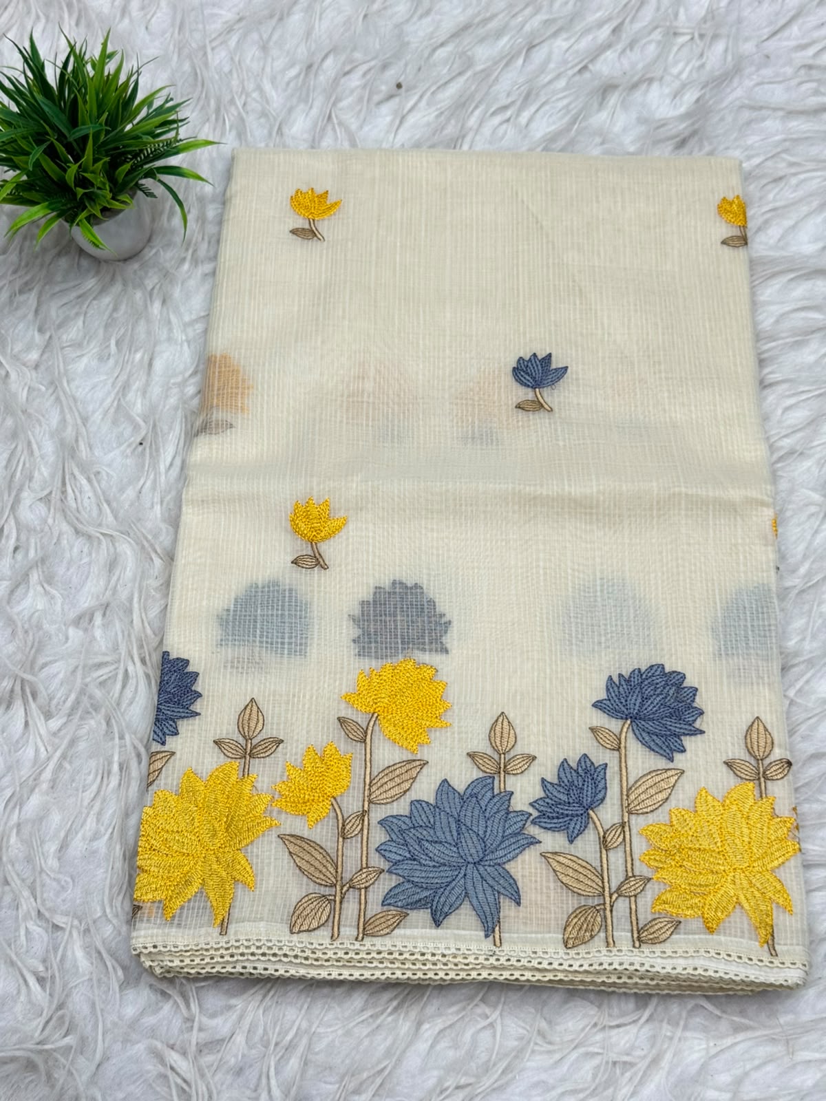 Tusser Kota Saree
