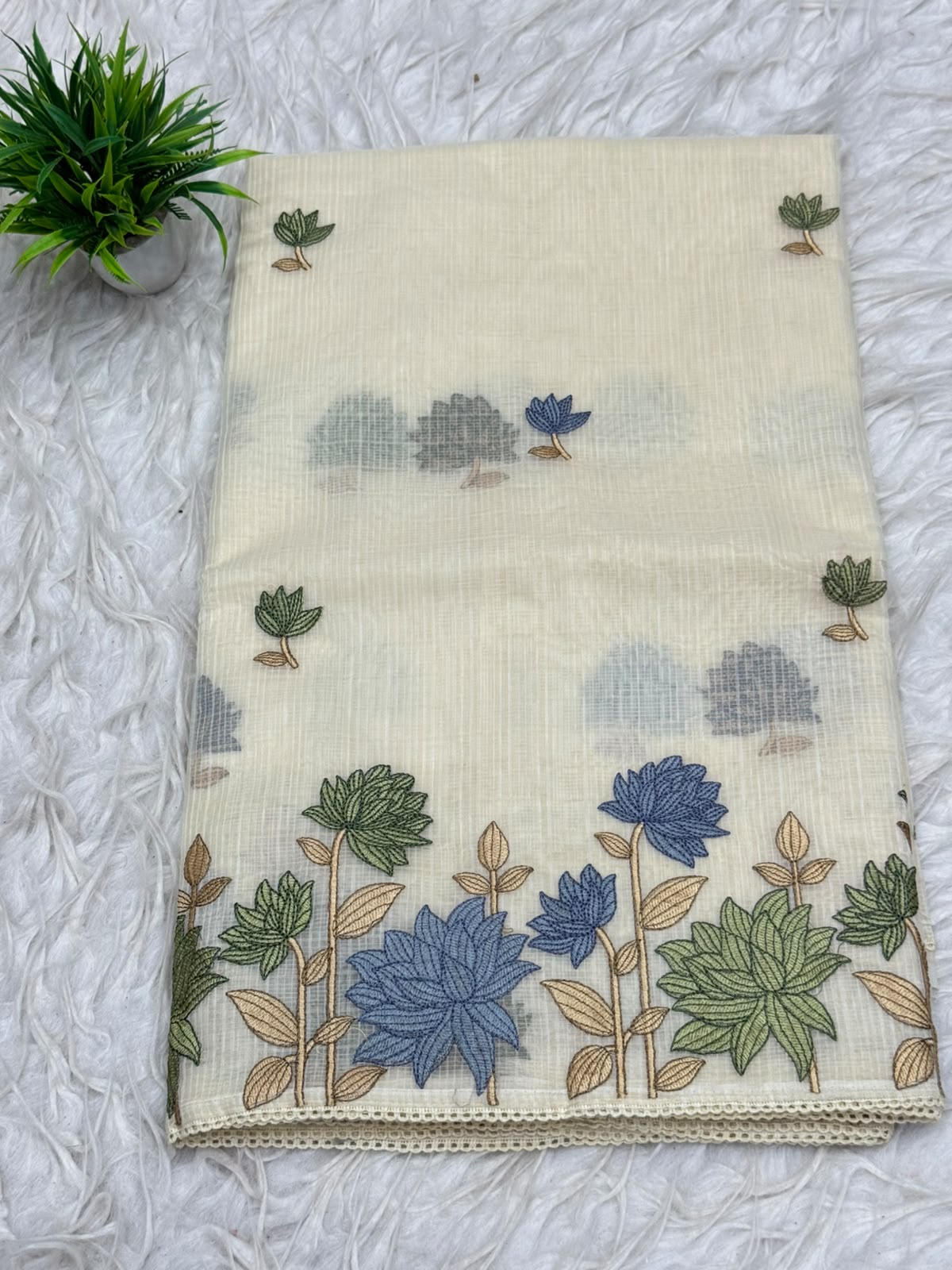 Tusser Kota Saree