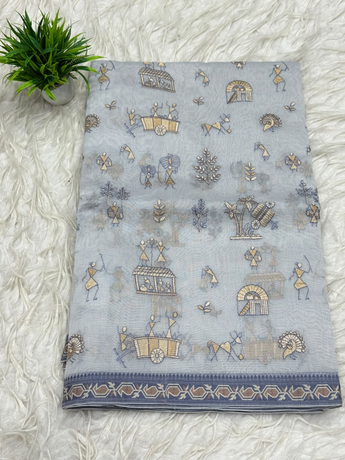 Tusser Kota Saree