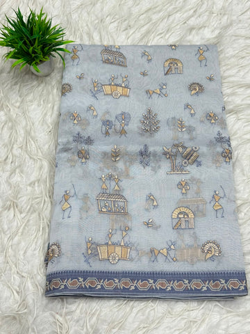Tusser Kota Saree