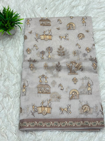 Tusser Kota Saree