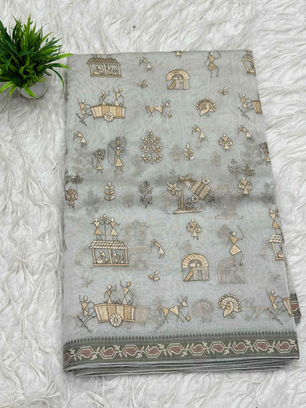 Tusser Kota Saree