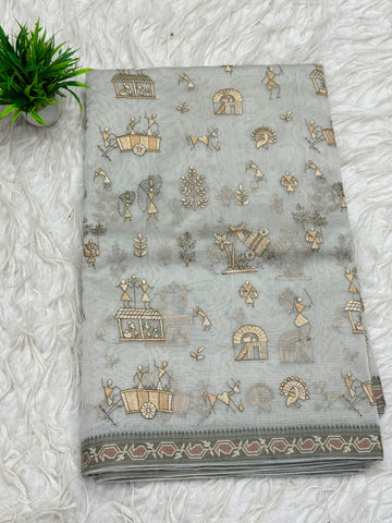 Tusser Kota Saree