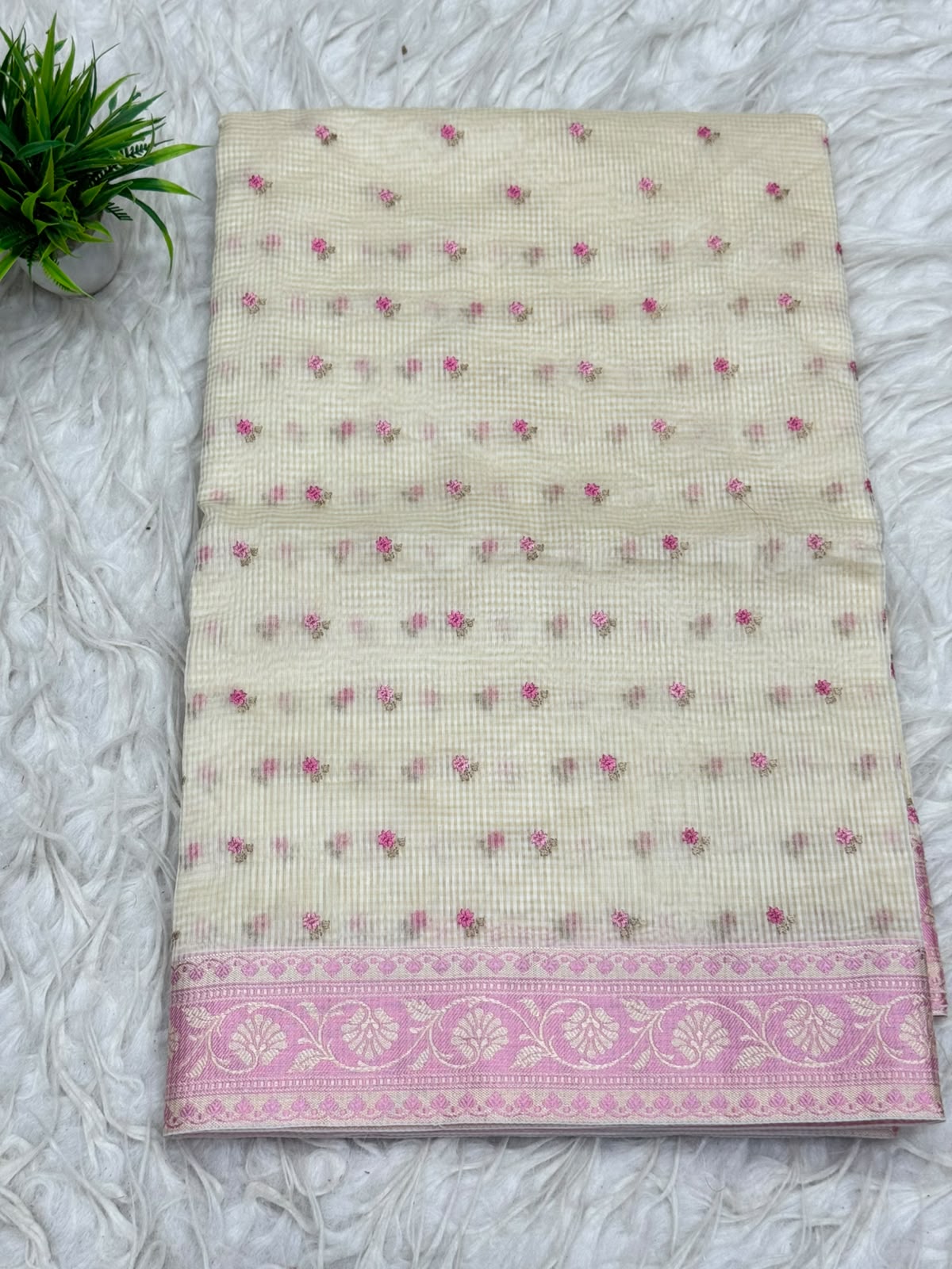 Tusser Kota Saree