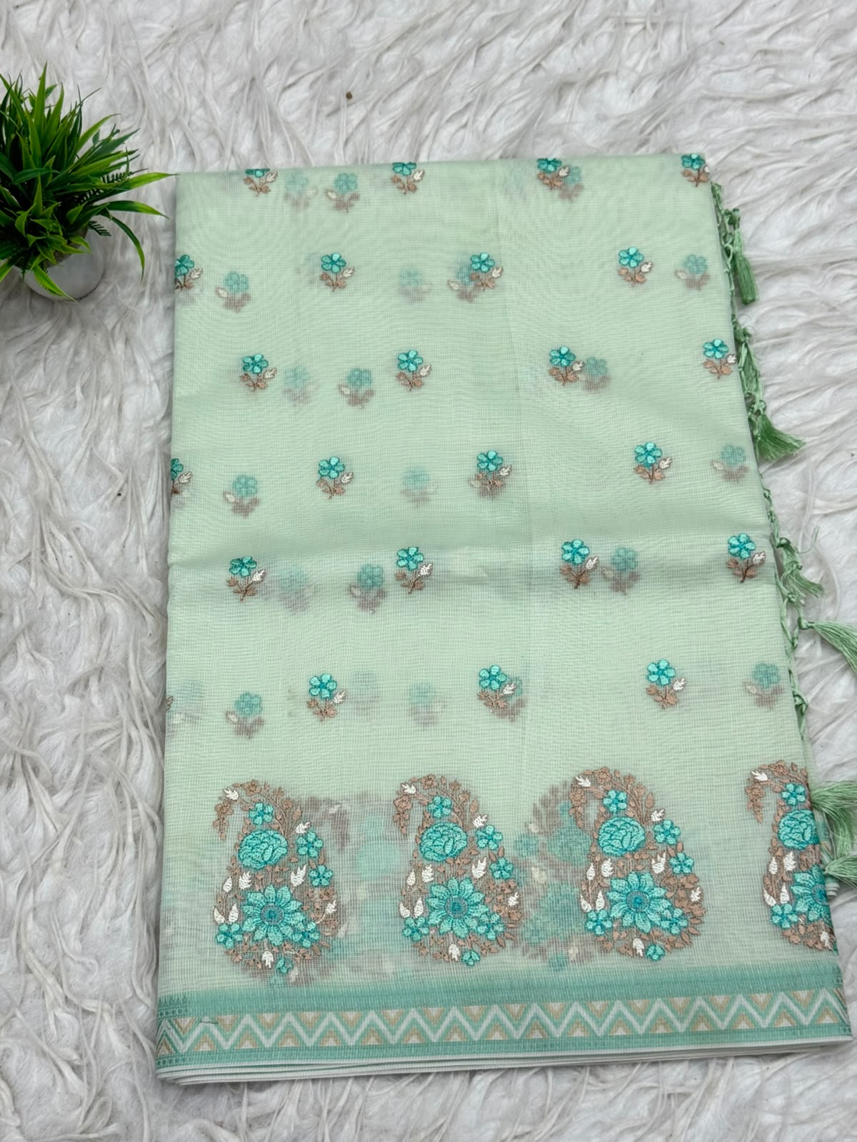 Tusser Kota Saree