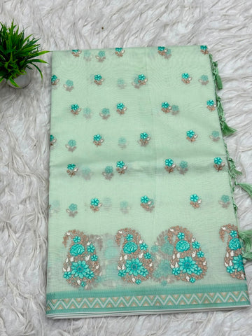 Tusser Kota Saree