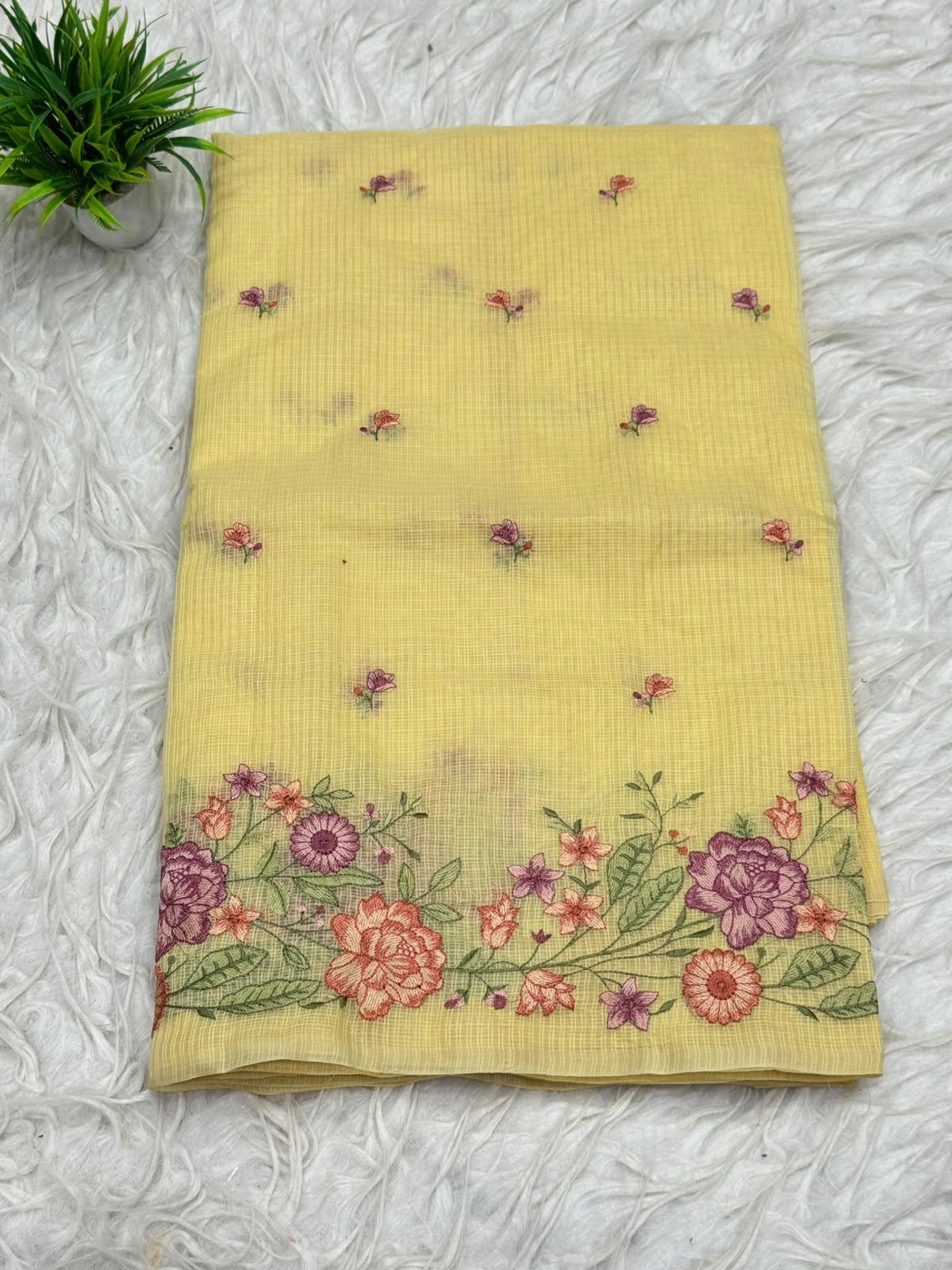 Tusser Kota Saree