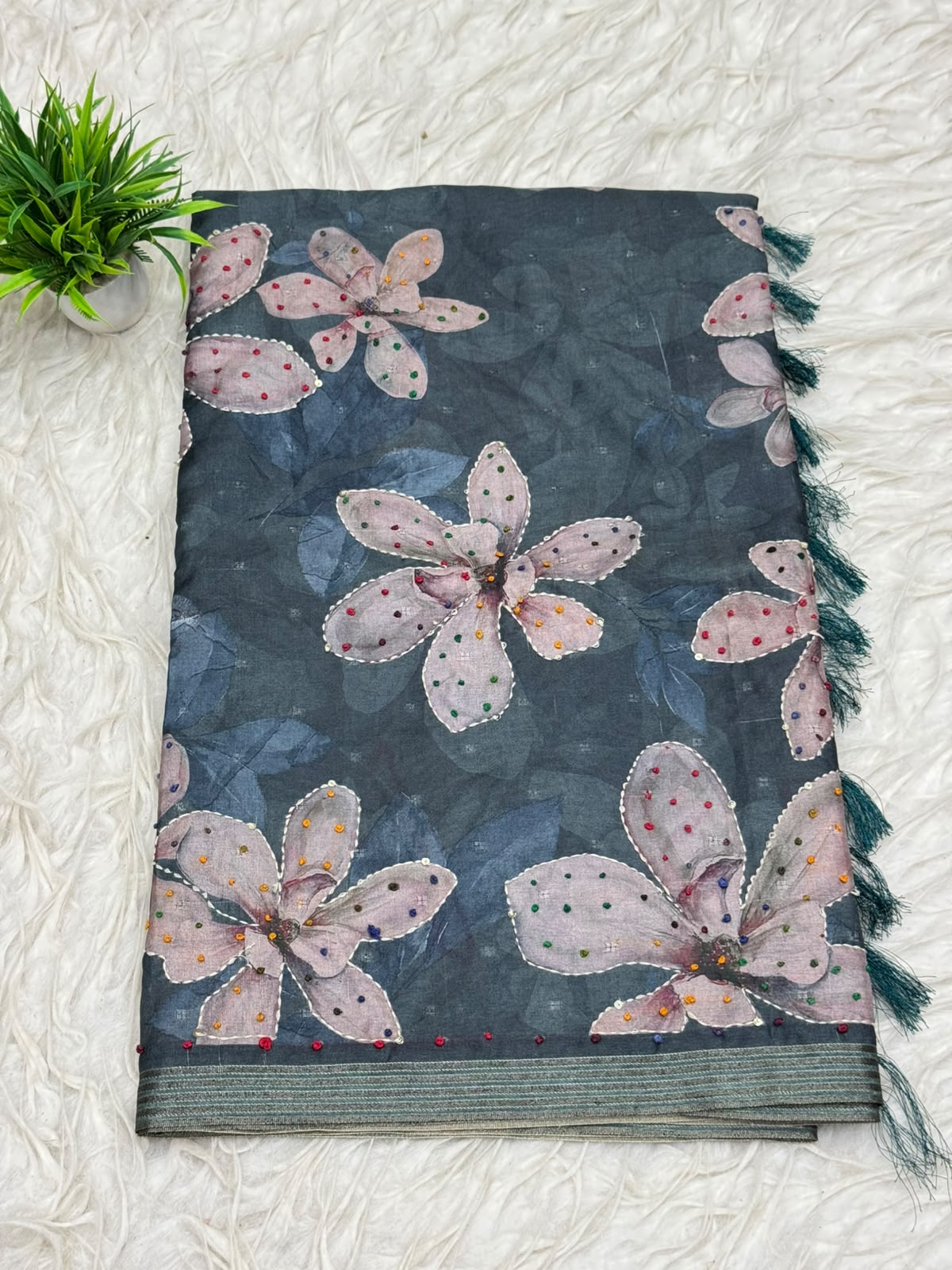 Tusser Kota Saree