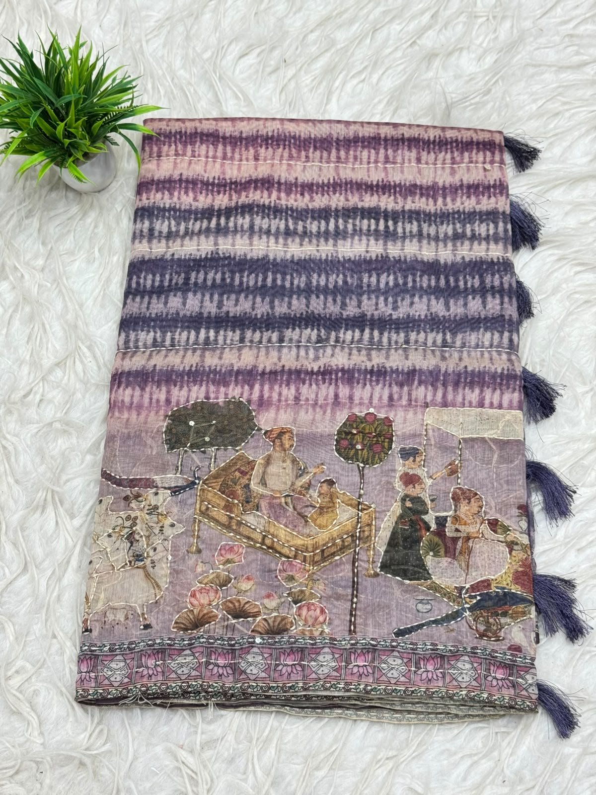 Tusser Kota Saree