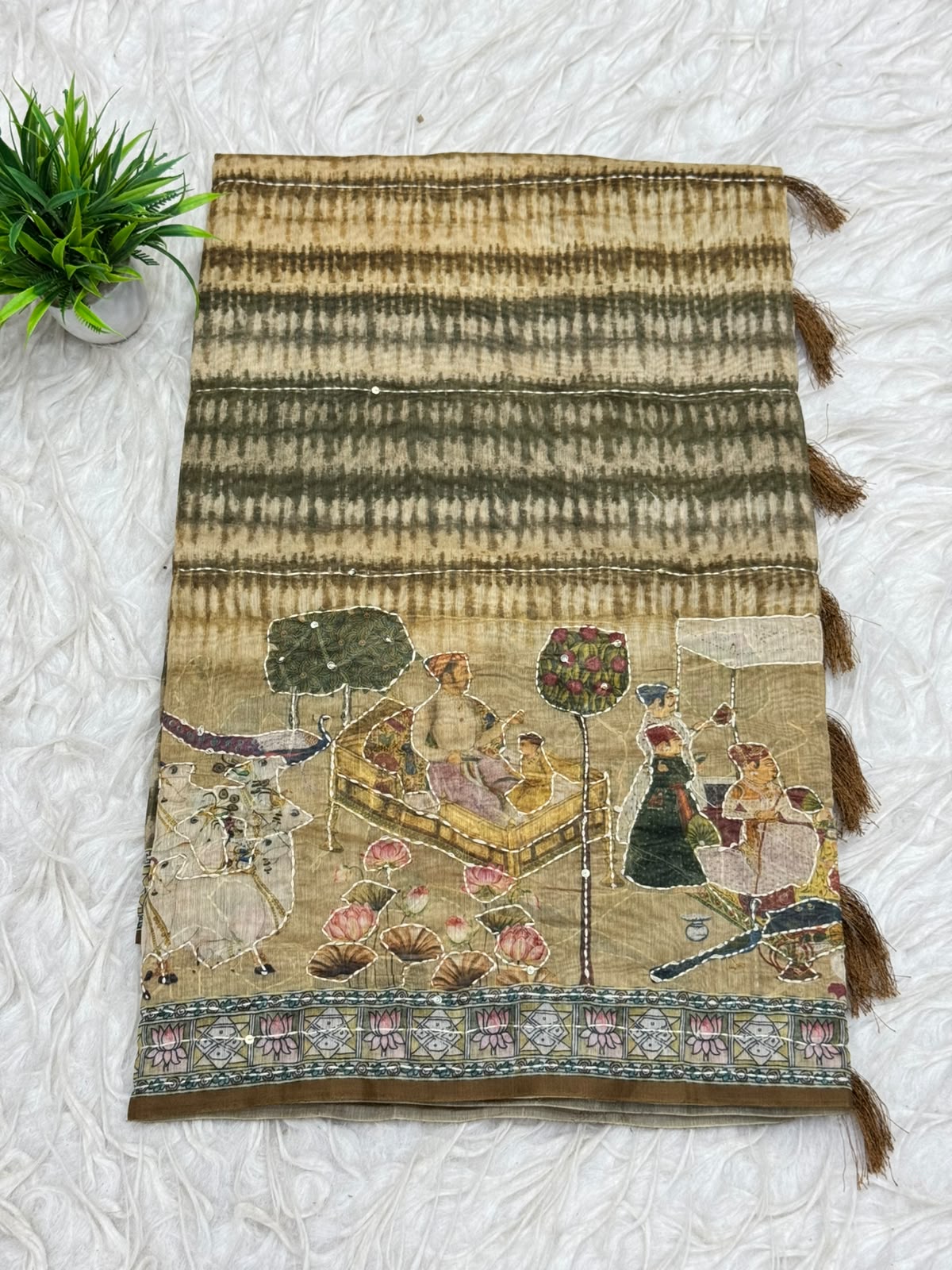 Tusser Kota Saree