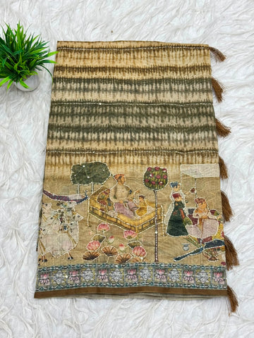 Tusser Kota Saree