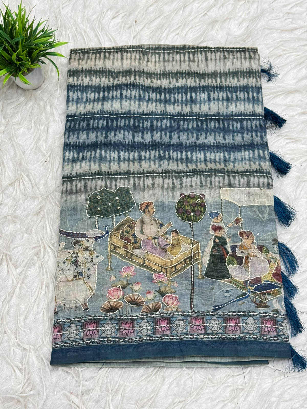 Tusser Kota Saree