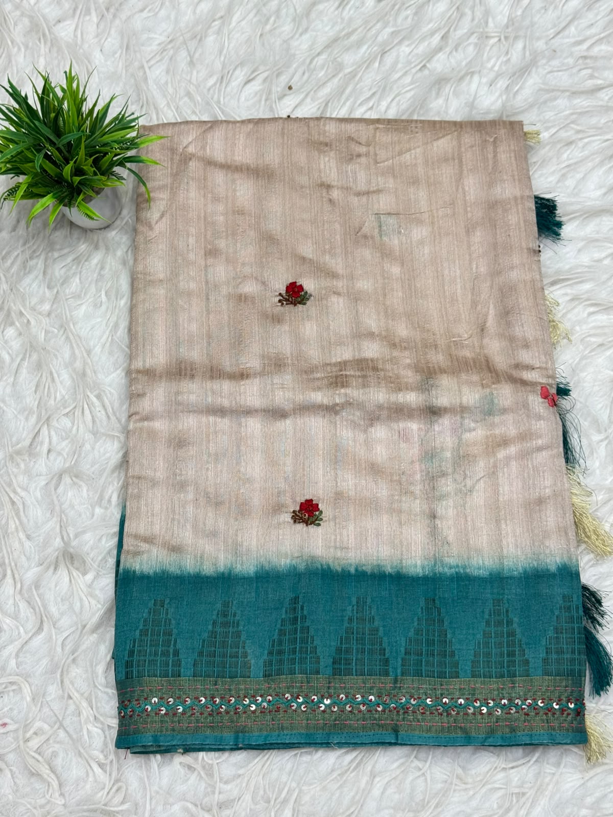 Tusser Kota Saree