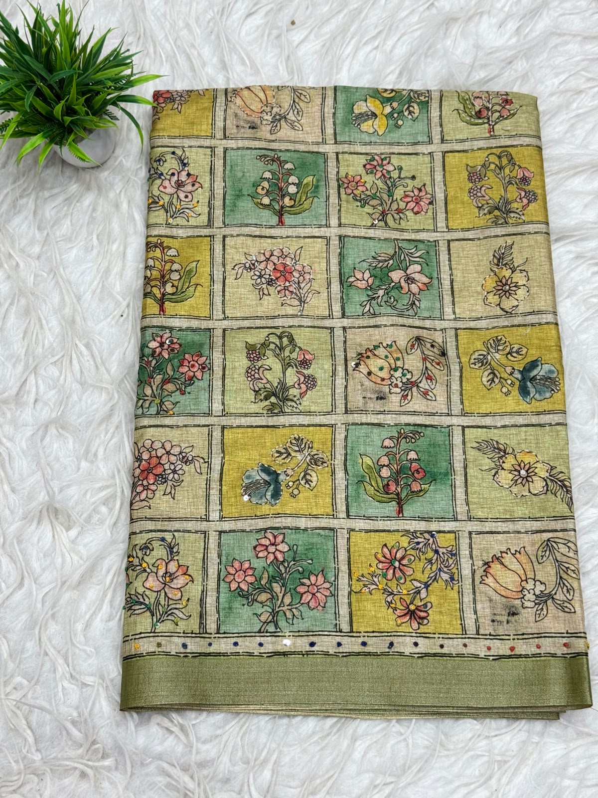 Tusser Kota Saree