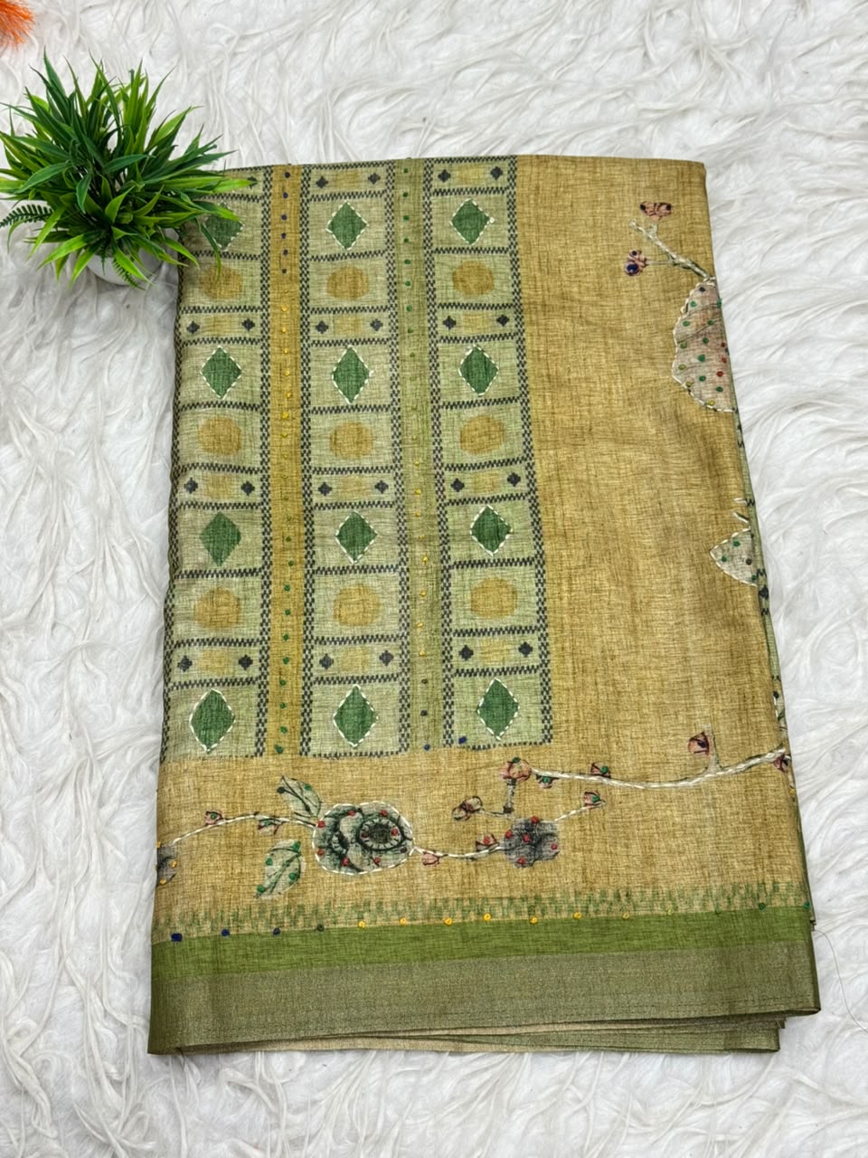 Tusser Kota Saree