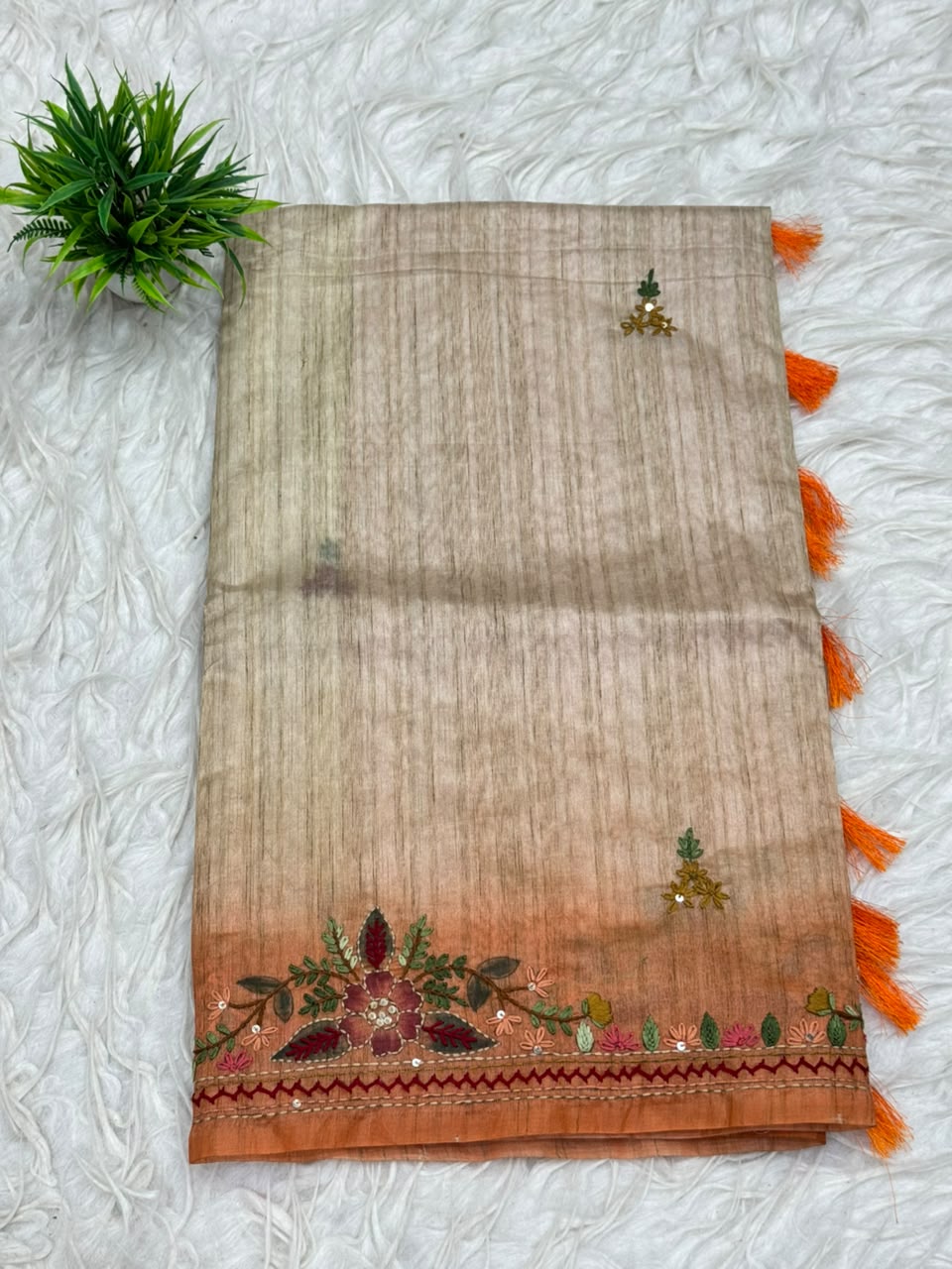 Tusser Kota Saree