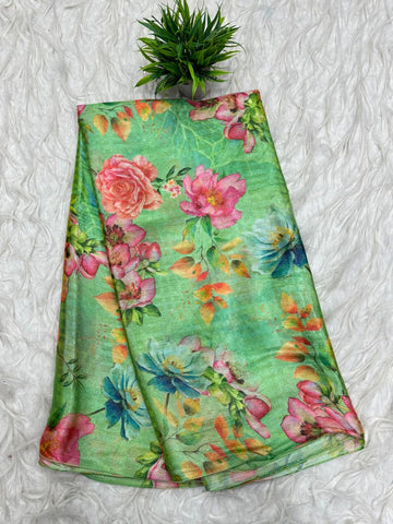 Snake georgette Sarees
