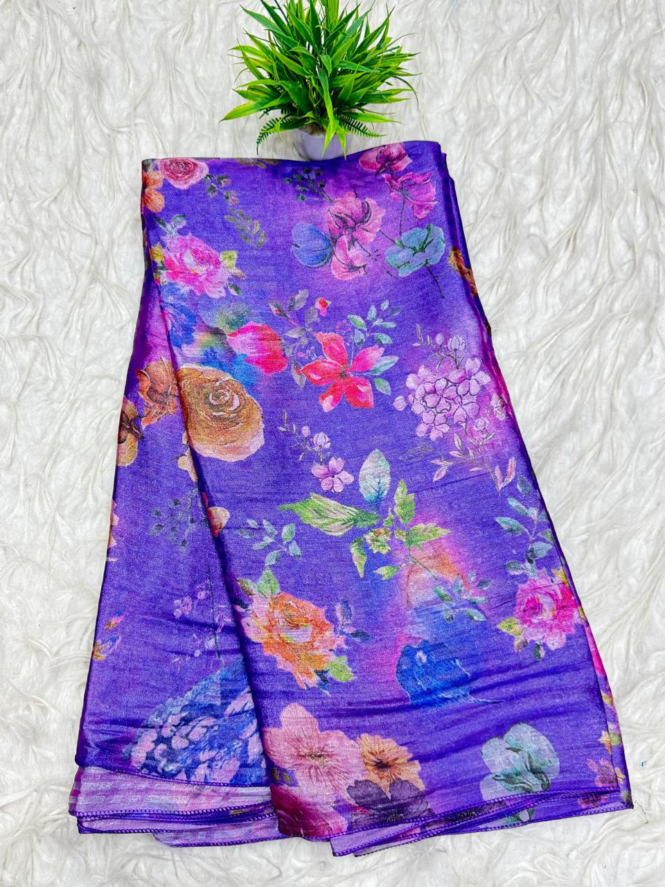 Snake georgette Sarees