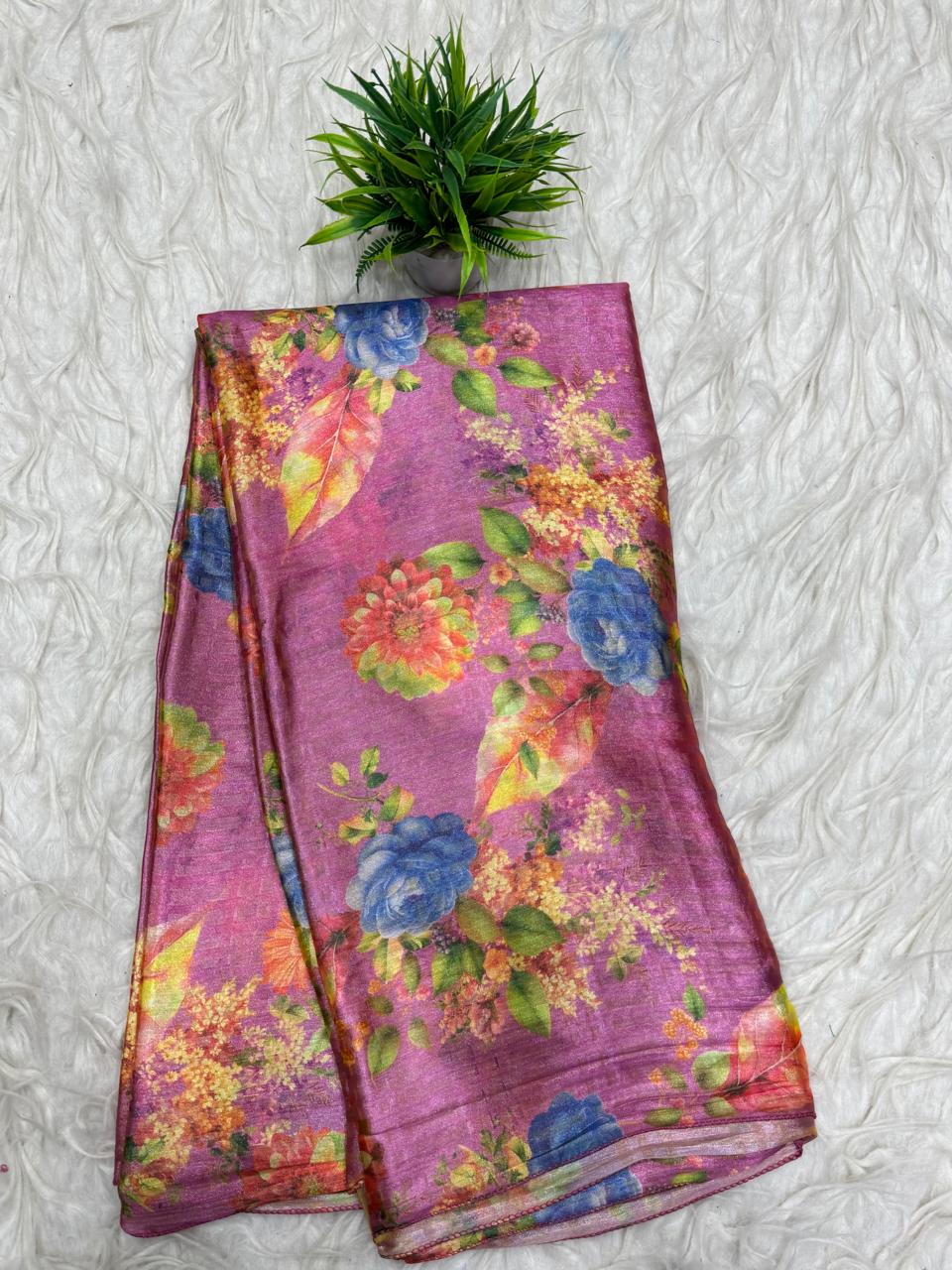 Snake georgette Sarees
