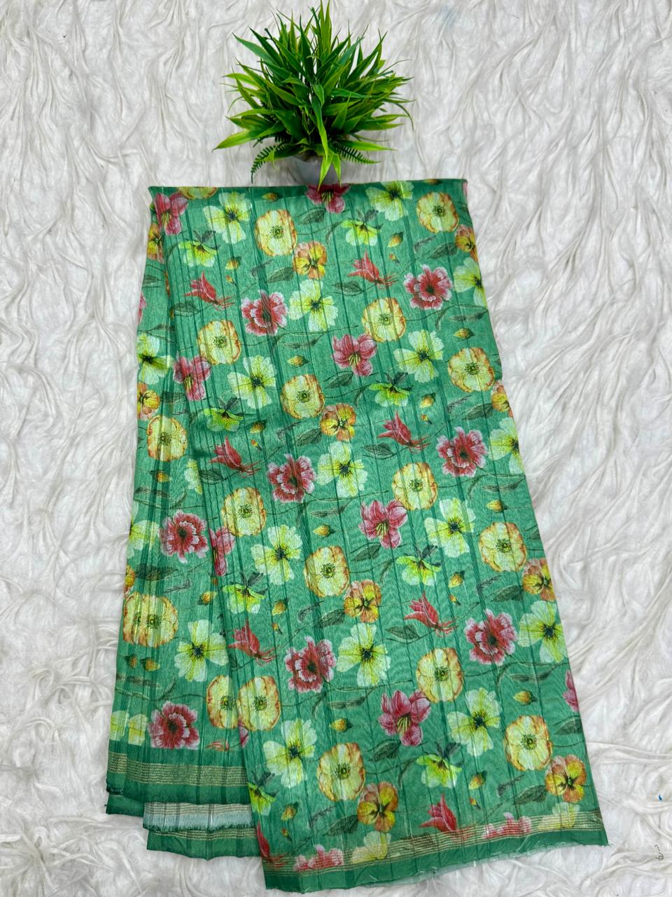 Snake georgette Sarees