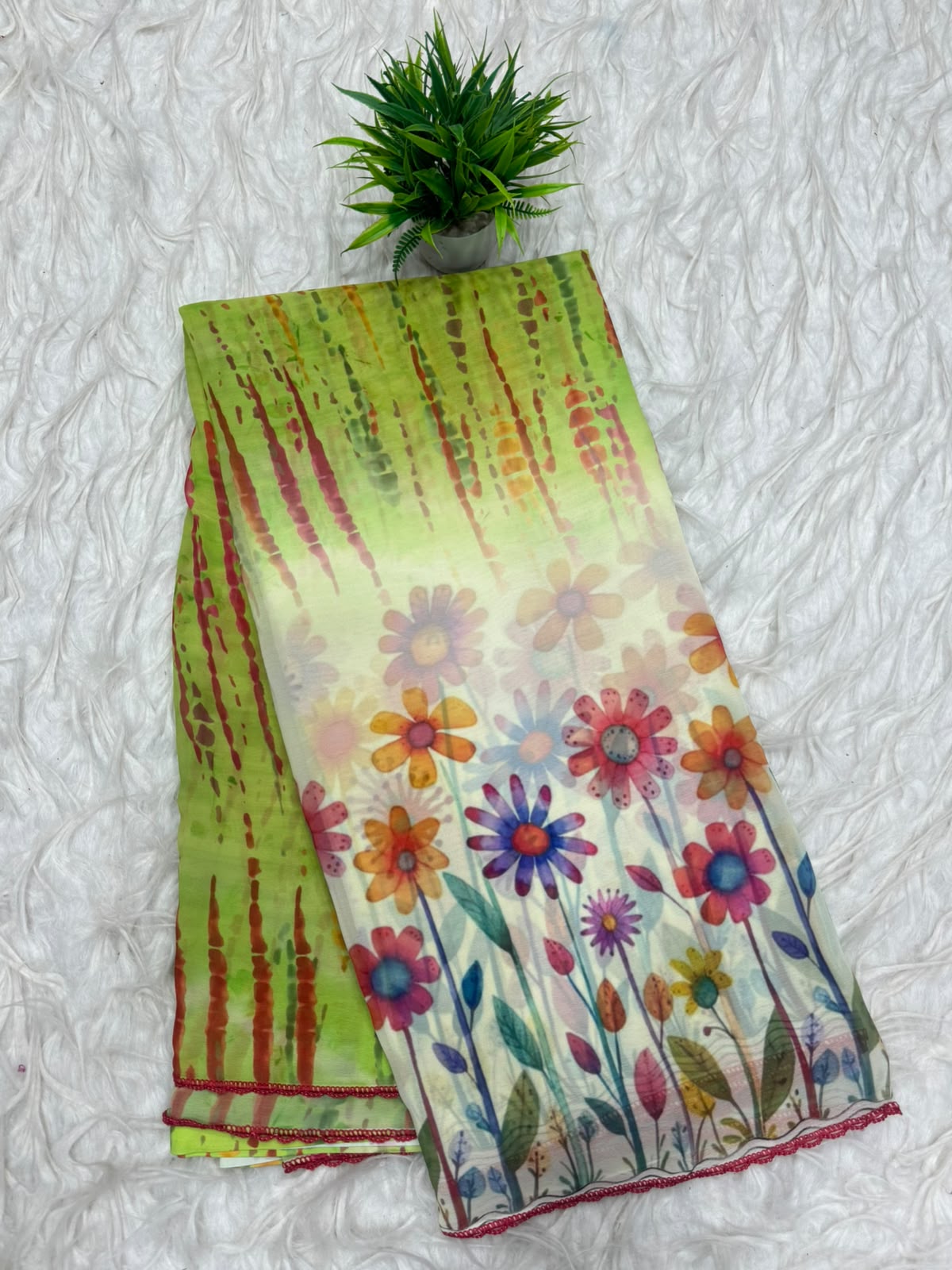 Snake Georgette Sarees