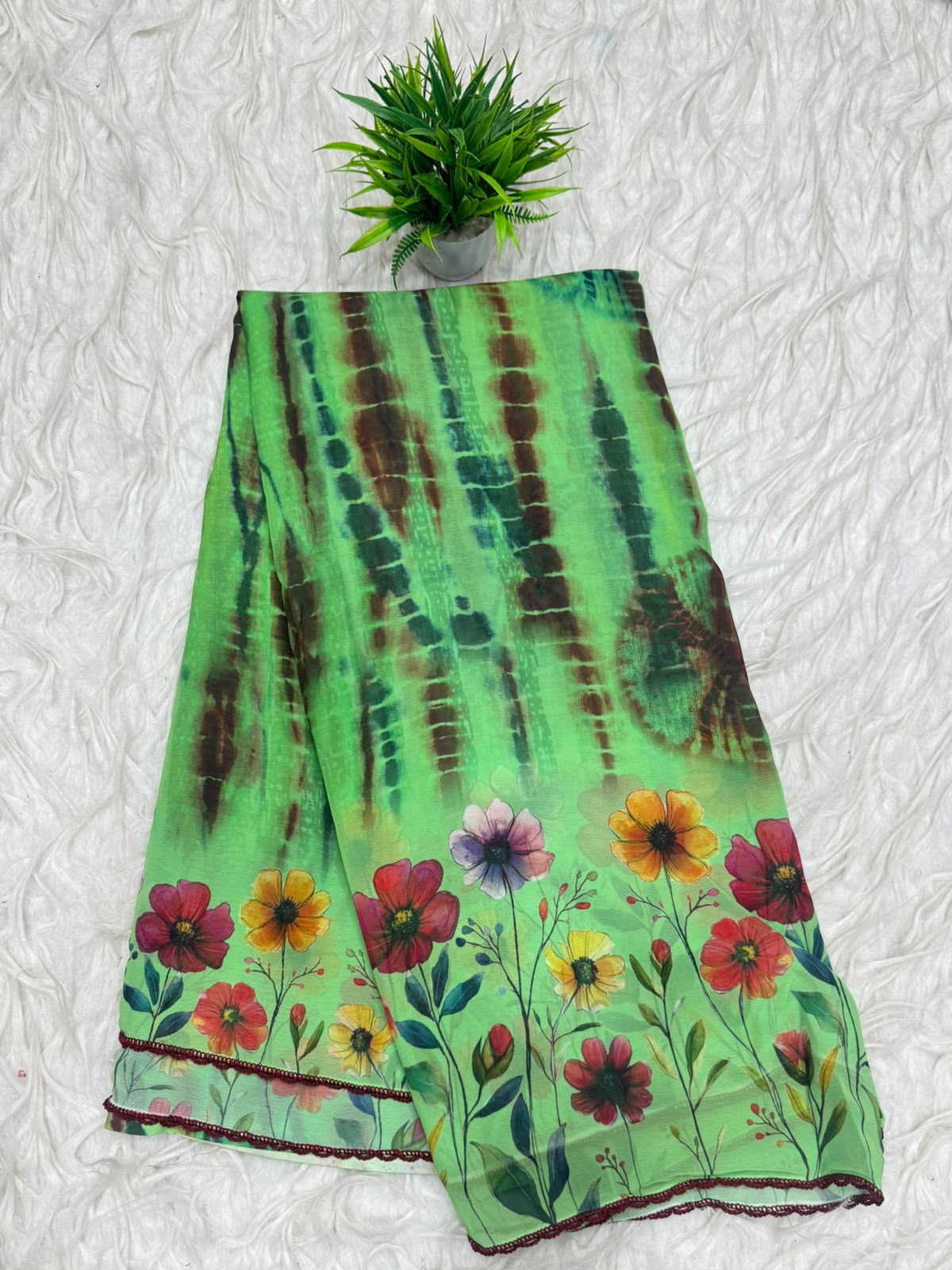 Snake Georgette Sarees
