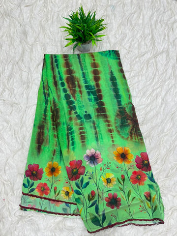 Snake Georgette Sarees