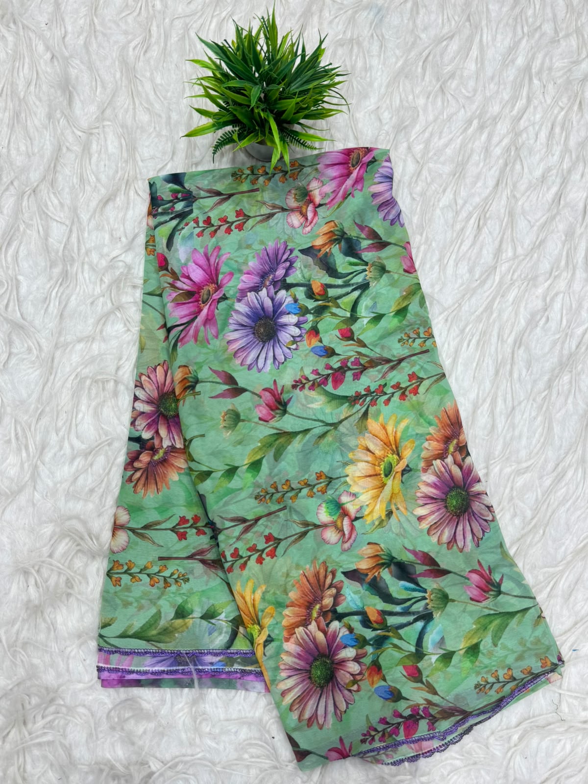 Snake Georgette Sarees