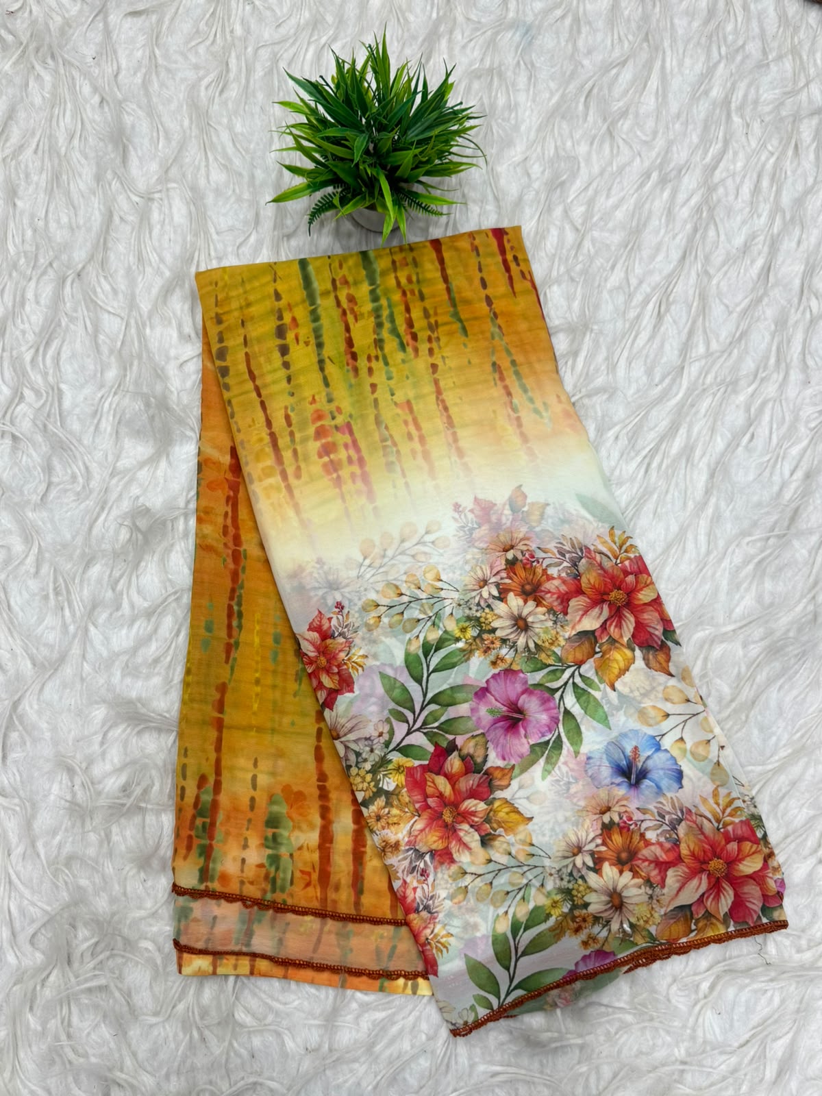 Snake Georgette Sarees