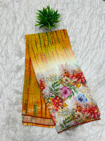 Snake Georgette Sarees